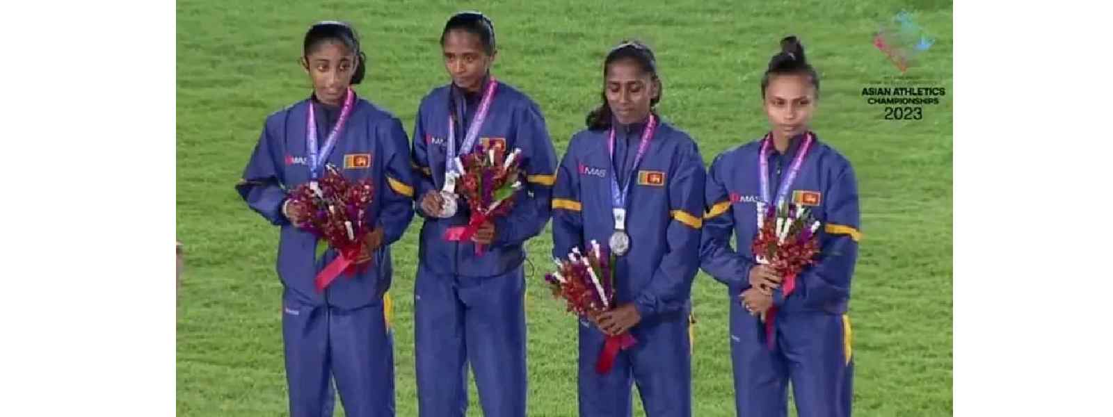මීටර් 400 කාන්තා සහය රිදී පදක්කම ශ්‍රී ලංකාවට..